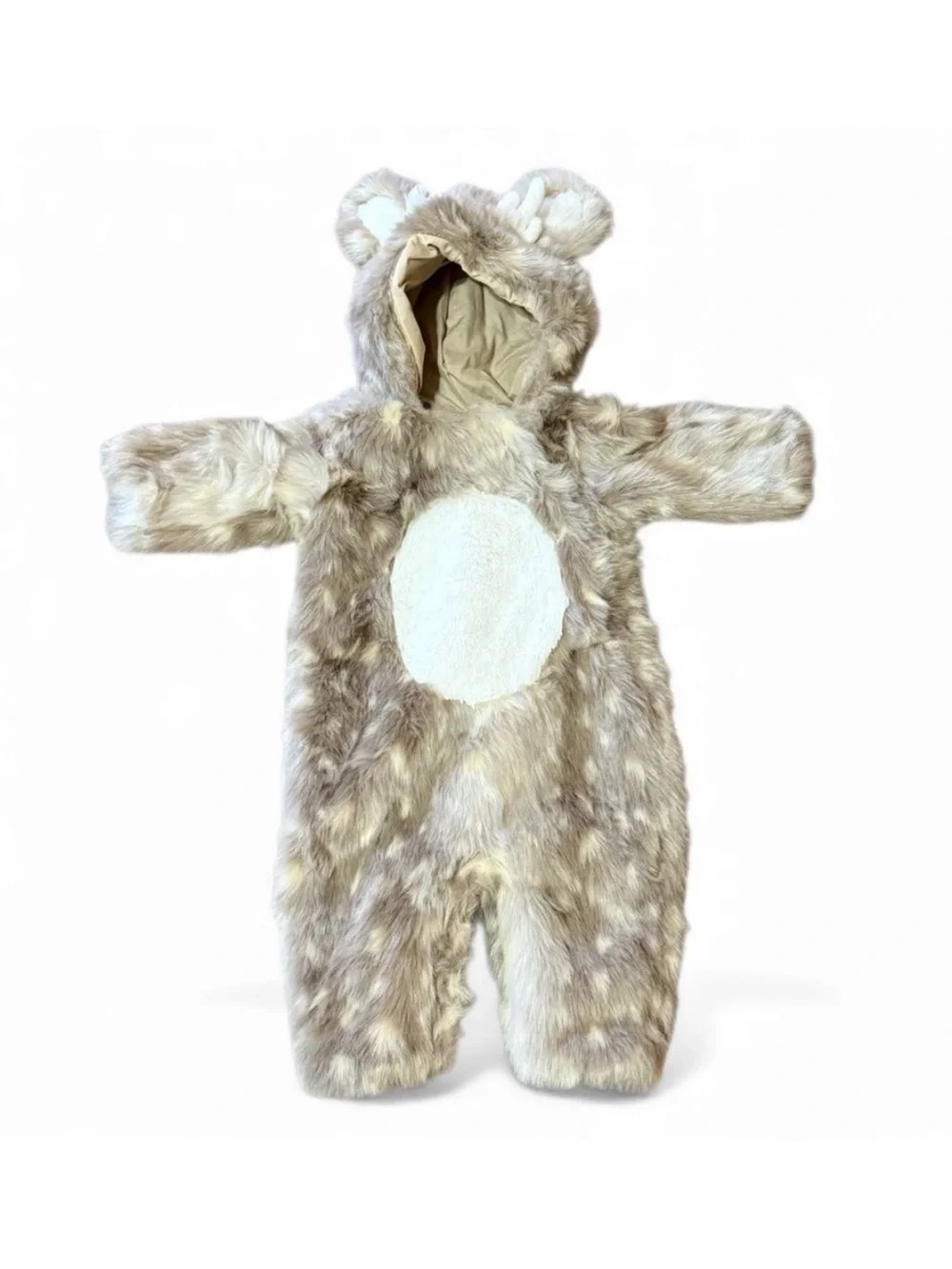 NEW POTTERY BARN KIDS Plush Woodland FAWN DEER Kids Costume SZ 0-6 MONTHS NWT - Picture 8 of 15